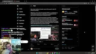 Thumbnail: Asmongold Defends xQc after Hasan implies hes a crypto gambling P*rv....