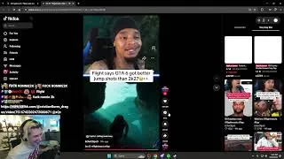 Thumbnail: FlightReacts Flames Ronnie2k after seeing GTA 6 has a better fade-away animation than 2k27