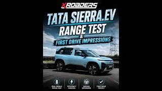 Thumbnail: Tata Sierra.ev QWD 75 : Real World Range Test, First Drive Impressions. #sierraev #xroaders