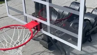 Thumbnail: Replacing my old basketball hoop with the Tarmak B900