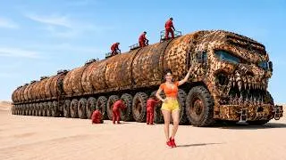 Thumbnail: ASMR Heavy Military Vehicle Restoration X 48 Monster Head Fuel Transporter | XTeam Restoration