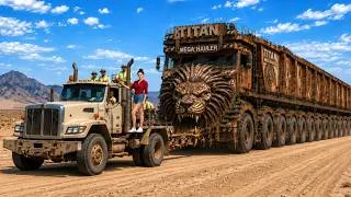 Thumbnail: ASMR Heavy Transport Restoration Lionheart 24X Mega Hauler Rebuilt | XTeam Restoration