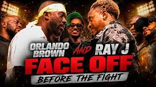 Thumbnail: ORLANDO BROWN & RAY J FACE OFF BEFORE THE FIGHT