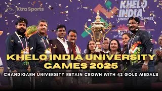 Thumbnail: Khelo India University Games 2025: Chandigarh University retain Crown with 42 gold medals