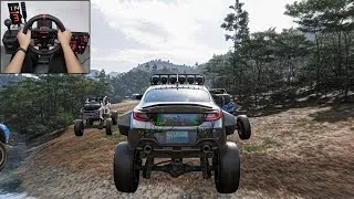 Thumbnail: 1400HP Subaru BRZ FE vs Offroad Cars | Forza Horizon 6 | Steering Wheel Gameplay