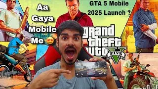 Thumbnail: GTA 5 Mobile Kab Ayega 2025 Mein | GTA 5 Android | Rockstar Games | Gaming | Good News | Gaming News