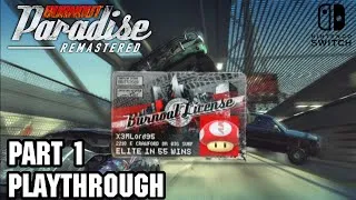 Thumbnail: Burnout Paradise Remastered (Switch) - To The Elite License (Part 1) - Playthrough (with Music)