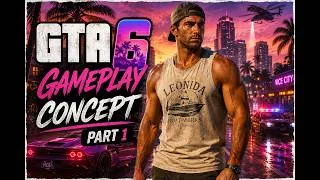 Thumbnail: GTA 6 Gameplay Concept Part 1 🔥 Welcome to Leonida | Vice City Adventure