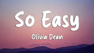 Thumbnail: Olivia Dean - So Easy (To Fall In Love) (Lyrics) (Loop Video)