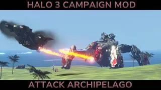 Thumbnail: Halo 3 Campaign Mod: Attack Archipelago - Custom Campaign Mission