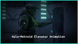 Thumbnail: Halo Metroid Elevator - Halo CE-Metroid Blender Animation