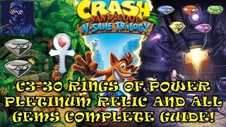 Thumbnail: C3-30 Rings of Power Platinum Relic All Gems Crash Bandicoot N. Sane Trilogy 100% Guide