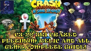 Thumbnail: C3-26 Ski Crazed Platinum Relic All Gems Crash Bandicoot N. Sane Trilogy 100% Guide
