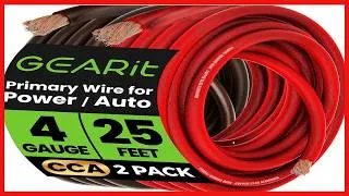 Thumbnail: GEARit 4 Gauge CCA Wire: Reliable Power and Ground Cable for Automotive and Audio Needs