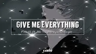 Thumbnail: give me everything instrumental - pitbull (sped up)
