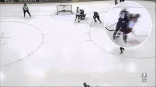 Thumbnail: Justin Abdelkader insane hit on Vladimír Sobotka (Česko - USA 4:3)