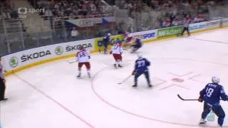 Thumbnail: MS 2014 - Česko Vs. Francie - Jaromír Jágr gól na 3:3