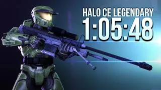 Thumbnail: [PB] Halo CE Legendary Speedrun in 1:05:48
