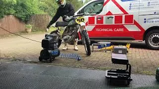 Thumbnail: 1974 CCM 603cc Start up