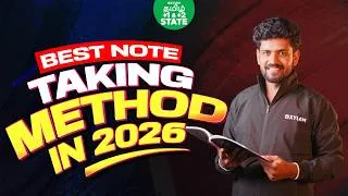 Thumbnail: 🔥How to Take Notes Effectively ✍🏼 Best Note Taking Method📝 | Xylem State 11 & 12 Tamil