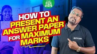 Thumbnail: 📝 Best Answer Paper Presentation 🔥 Score Maximum Marks | Xylem State 11 & 12 Tamil