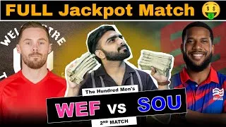 Thumbnail: Southern Brave vs Welsh Fire Today Match Prediction | SOB vs WEF The Hundred 2nd Match | SOB vs WEF 