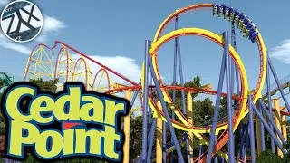 Thumbnail: Cedar Point No Limits 2 Roller Coaster Recreations | Mantis, Power Tower, Corkscrew
