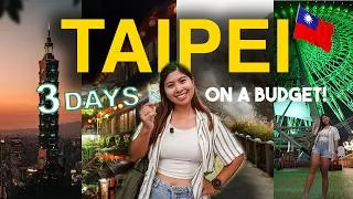 Thumbnail: 3-Day Taipei Taiwan Itinerary 🇹🇼 | Ultimate Travel Guide for First-Timers