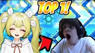 Thumbnail: New Player Reacts to Every TOP 1 DEMON VERIFICATION REACTION