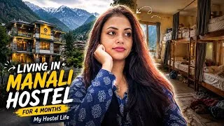 Thumbnail: Manali Hostels Complete Guide 🏔️ | Price, Rooms, Food, Safety & My Honest Experience