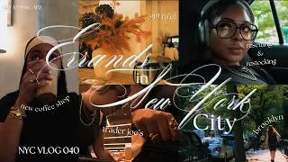 Thumbnail: NYC VLOG 040: A Realistic & *chaotic* Day of Errands in NYC | a living alone in NYC vlog