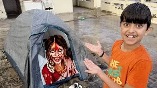 Thumbnail: Ghost Camping in Rain 😱 | Yaatri