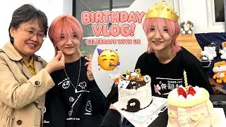 Thumbnail: BIRTHDAY VLOG 🥳🎂 With New Pink hair 🤣