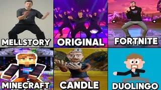 Thumbnail: MrBeast Rizz Dance All Variants ORIGINAL/MINECRAFT/FORTNITE/DUOLINGO/CANDLE