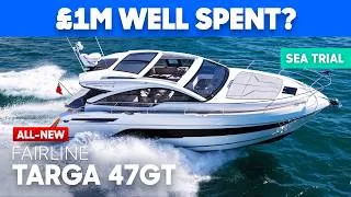 Thumbnail: Simple. Elegant. Still One of the Best? | Fairline Targa 47 GT (2026) - Test, Tour & Review
