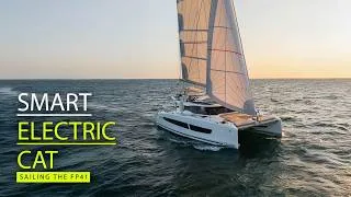 Thumbnail: First look and quick sail aboard the 'Smart Electric' Fountaine Pajot 41