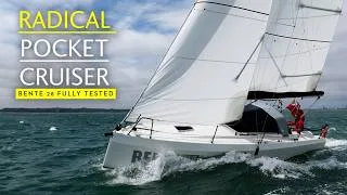 Thumbnail: Radical Pocket Rocket in 25 Knots of Wind! | Bente 28 Review | Yachting Monthly