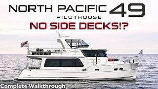 Thumbnail: This 49' Trawler Trades Walkways for Volume! | North Pacific 49 Full Tour