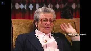 Thumbnail: Raya Barnea testifies about the deportation from Lubartow to Leczna labor camp, on October  21, 1942