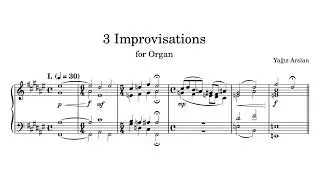 Thumbnail: Yağız Arslan — 3 Improvisations for Organ (Tokgöz)