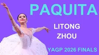 Thumbnail: Litong Zhou - YAGP 2926 Houston Finals Top 12 Winner - Paquita