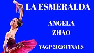 Thumbnail: Angela Zhao - YAGP 2026 Houston Finals Top 12 Winner - La Esmeralda