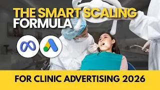Thumbnail: The Smart Scaling Formula for Clinic Advertising 2026 | META & Google Ads