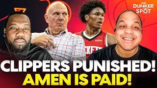 Thumbnail: Amen Thompson Gets PAID + NBA Issues Clippers BIGGEST Punishment In NBA History
