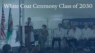 Thumbnail: White Coat Ceremony Class of 2030 - Yale School of Medicine