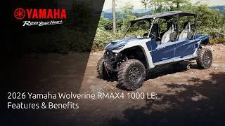 Thumbnail: 2026 Yamaha Wolverine RMAX4 1000 LE: Features & Benefits
