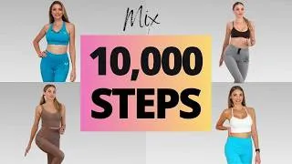 Thumbnail: 10,000 Steps Indoor Walking Workout | 5 x 2000 Steps MIX🔥