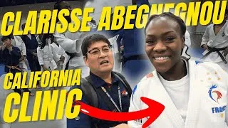 Thumbnail: Judo GOAT Clarisse Agbegnenou takes over LA 2028 Olympic Venue! 🇫🇷🥋