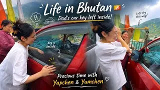 Thumbnail: Life In Bhutan | Dad’s car key left inside 🔑🥺