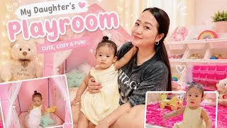 Thumbnail: Finally Making a Playroom for My Daughter 🥹🧸 | Come Set It Up With Me| Advanced birthday gift 🎁  